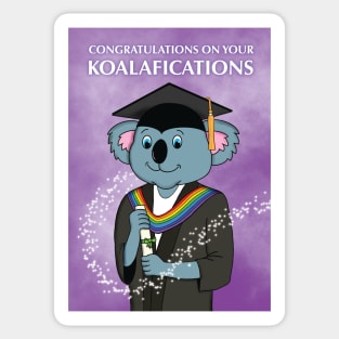Congratulations on your Koalafications Sticker